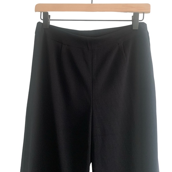 Exclusively Misook Black Pull On Stretch Pants Medium - Picture 4 of 6
